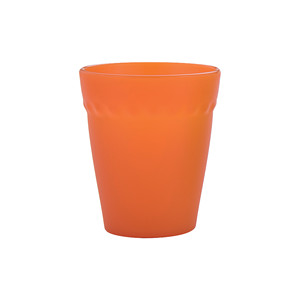 แก้วพลาสติกออเรนจ์โอเอซิส 26 ซล. สูง 9.5 ซม. เส้นผ่านศูนย์กลาง 8 ซม. - Product Image 1