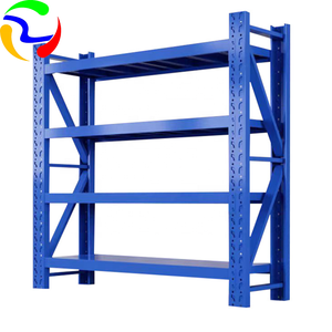 Imbullonato scaffalature sistemi di scaffalatura magazzino industriale scaffale di stoccaggio resistente per metallo originale copertina nera bianco blu - Product Image 2