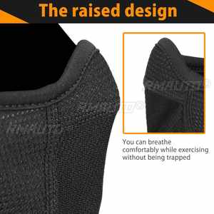 Cagoule intégrale unisexe chaude d'hiver en polaire thermique double, coupe-vent, imperméable, pour ski, moto, cyclisme - Product Image 3