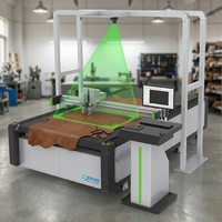 1625 Automatische CNC-Lederschneidemaschine mit Kameraüberwachung für Schuhe, Taschen, PU-Leder und Stoffzuschnitte