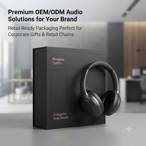 Casque sans fil personnalisé avec Bluetooth 5.4, réduction de bruit ANC, autonomie de 35 heures, pour les chaînes de supermarchés - Product Image 2