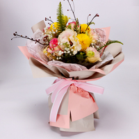 Mini papier d'emballage de fleurs style coréen, 40x45cm, 10 pièces, emballage, bouquet pour fleurs
