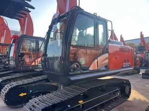 Hitachi ZX220 Excavator 2023 Low Working Hours Used 22Ton 1.1m³ Bucket Capacity Kawasaki Components Construction <b>digger</b> - Product Image 3