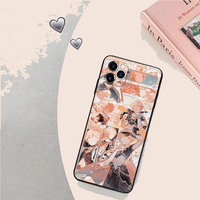 Nouveauté, coque de téléphone portable en TPU souple avec différents designs d'anime, impression de votre propre logo, coque de téléphone