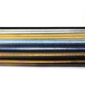 Grade 4.8 Grade 8.8 1 mètre Filetage métrique <span class=keywords><strong>Tige</strong></span> filetée pour la fixation de la poutre en <span class=keywords><strong>bois</strong></span> - Product Image 3