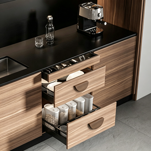 Tiradores de Mueble Ovalados de Madera, Perillas Minimalistas para Muebles, Diseño Duradero para Uso en Gabinetes - Product Image 4