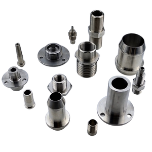 Tùy chỉnh nhôm thép không gỉ Brass ren ốc vít nối adapter <span class=keywords><strong>CNC</strong></span> biến kim loại các bộ phận công - Product Image 1