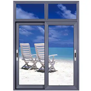 AS2047 finestre scorrevoli in lega di alluminio a basso consumo energetico con doppi vetri standard australiani