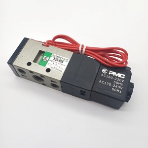 PS140S โซลินอยด์สองตำแหน่งห้าทิศทาง 1/4 อินเทอร์เฟซ AC220V DC24V ชิ้นส่วนนิวเมติกใหม่ - Product Image 1