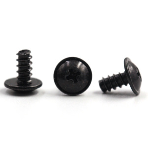 Vis à tête cylindrique en acier sur mesure, revêtement noir, classe 8.8, pour ordinateur portable miniature - Product Image 1