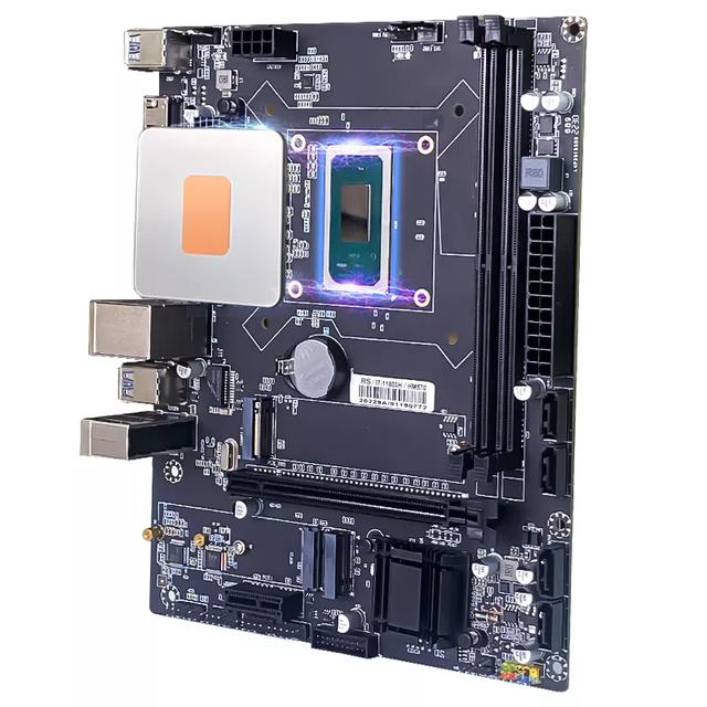 Desktop Mainboard Ddr4 I7 Cpu HM570 Gaming Motherboard With Processor
