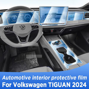 Pour <span class=keywords><strong>VOLKSWAGEN</strong></span> TIGUAN 2024 panneau écran de Navigation automobile intérieur Film de protection anti-rayures autocollant - Product Image 2