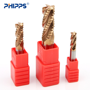 4F CNC Solid Carbide Gia Công Thô end mill cutter Cắt Công Cụ - Product Image 5