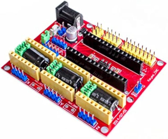 CNC Shield V4 Engraving Machine Expansion Board A4988 Driver Expansion Board for 3D Printer A4988