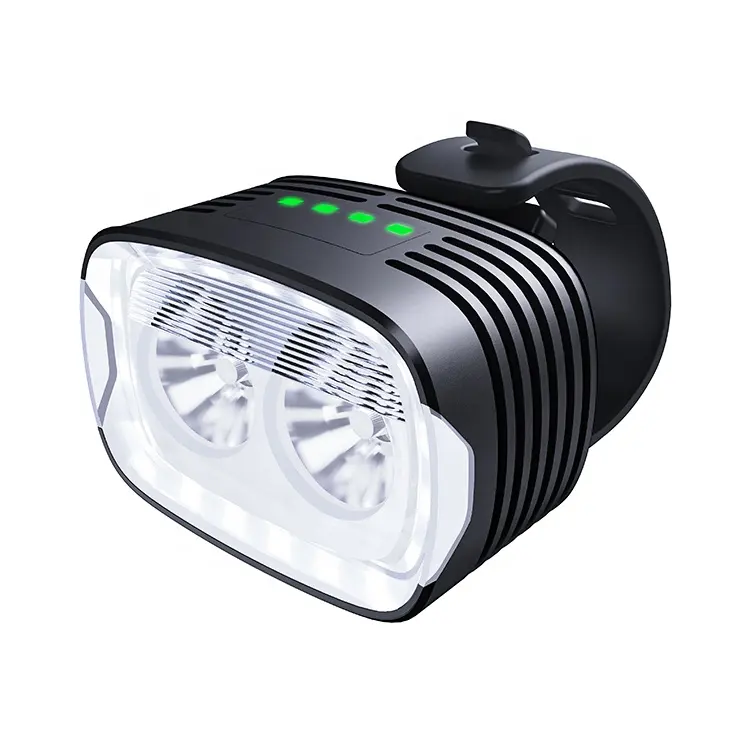 UMIONE 2022 New IPX6 Powerful 350 Lumen Bike Headlight With Independent DRL Daytime Running Light Rechargeable Bicycle Headlight