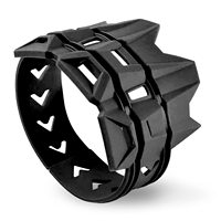 Anneau universel anti-brûlure pour tuyau d'échappement de moto Dirt Bike Silencieux de moto