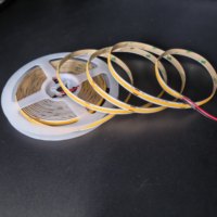 Strip COB 480LEDS/m Densitas Tinggi 8mm 3000K/4000K/6500K CRI Tinggi 90+ untuk Pencahayaan Display dengan Garansi 3 Tahun Dapat Dipotong dan Dibengkokkan
