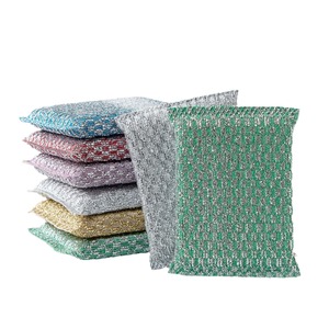 Thickened Scouring <b>Pads</b> Square Lattice Pattern For Pots And Pans Kitchen Cleaning Supplies - Product Image 1