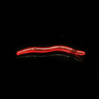 NOUVEAU OEM 35mm 0.25g Leurre Artificiel Souple Simulation Ver de Terre Rouge Réaliste avec Odeur Parfumée Matériel de Pêche