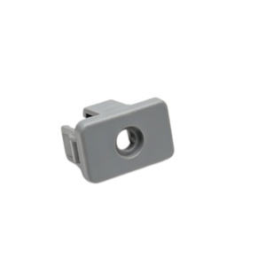 Gray Plastic Automotive <b>Clip</b> Bracket Plastic Injection Molding Automotive Plastic Mounting <b>Clip</b> With Hole - Product Image 1