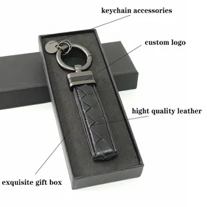 Оптовая продажа, легкий дизайн, модный Индивидуальный дизайн, металлический дизайнерский брелок для ключей, брелок для ключей оптом, кожаный брелок