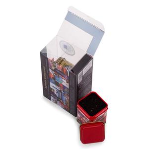 Mini cure-dents de Style londres, boîte de rangement en étain, pour <span class=keywords><strong>Biscuit</strong></span>, Pot à thé, emballage créatif en forme de cabine de téléphone en métal et feuilles amples - Product Image 3