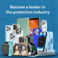 Étui de téléphone Soonleader magnétique antichoc en TPU TPE PC couleur unie pour 15/16/17 Air Pro Max Plus