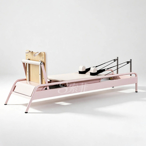 Máquina <span class=keywords><strong>de</strong></span> <span class=keywords><strong>Pilates</strong></span> Profesional <span class=keywords><strong>de</strong></span> Aluminio Comercial, Estilo Coreano, Color Rosa, para Estudio - Product Image 6