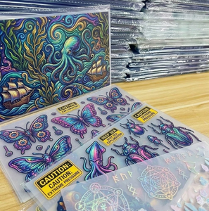 Transferencias DTF Personalizadas de Dibujos Animados y Anime, Hoja Completa Premium de 75 Micras Lista para Prensado, Certificación OEKO-TEX, Hot Peel, 1200DPI, DDP - Product Image 2