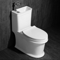 WC chinois en céramique à économie d'eau, design populaire, pour femme, avec fonction de surveillance de la salle de bain