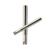 ESE07 Fast Feed Milling Tool Holder 1-4T 90 Derajat Sudut Kanan Tanpa Lapisan Baja Paduan 45HRC 1/2/3/4 Mata Pisau untuk Sisipan JDMT0702 CNC