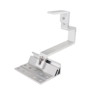 Système de montage solaire moderne de haute qualité pour toiture à tuiles plates, crochet pour l'installation sur toiture en ardoise, résistance au vent 60 m/s, neige, vente en gros usine - Product Image 3