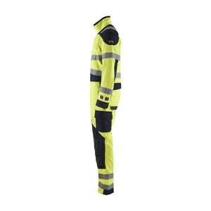 BLAKLADER - 608915123389D104 Salopette haute visibilité inhérente Multinorm Jaune/Bleu marine-VÊTEMENTS DE TRAVAIL RÉSISTANTS AUX FLAMMES EAN 7330509626108 - Product Image 4