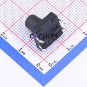 TSF001B12026A Tactile Switch DIP-4P,12x12mm Switch Round Button 2.6N Through Hole 12mm - Product Image 2
