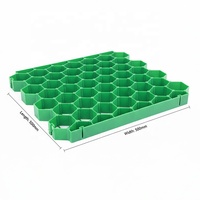 Grille de sol en nid d'abeille robuste en PP HDPE, géocellule pour la plantation d'herbe, moderne pour l'extérieur