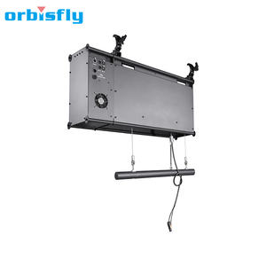 Orbisfly Pro100d Winch 100 Double + Power dan Cat6 DMX Winch lampu kinetik DMX Hoist hang 100kg objek - Product Image 6