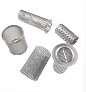 Élément filtrant perforé en acier inoxydable 304 316 316L personnalisé par le fabricant, cartouche cylindrique, tube perforé en maille, nouveau pour aquarium - Product Image 3