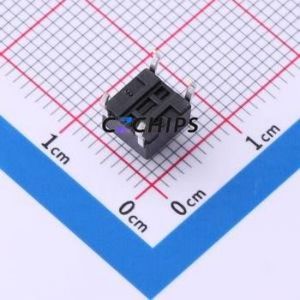 YTS1R0012FBT00 Tactile <b>Switch</b> Through hole Component (THT)-4P,6x6mm <b>Switch</b> 2.5N 6mm 6mm 7mm - Product Image 2