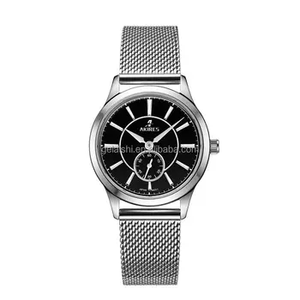 <span class=keywords><strong>Montre</strong></span> Classique à Quartz pour <span class=keywords><strong>Homme</strong></span> <span class=keywords><strong>avec</strong></span> Boîtier en Acier <span class=keywords><strong>Bracelet</strong></span> d'Affaires pour <span class=keywords><strong>Homme</strong></span> en Acier Inoxydable - Product Image 3