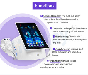 Custom Logo Hip <b>Lift</b> Muscle Toning Vascular 300w Smooths Wrinkles 2 Handles Lymphatic Massage Roller Machine - Product Image 4