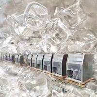 Machine de fabrication de neige industrielle professionnelle Cube Ice 100Kg 159Kg