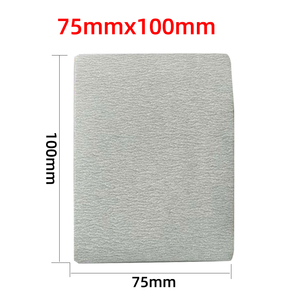 Trockenes Schleifpapier Schleifpapier 75*100MM Hakens ch laufen korn 80/120/180/240/320/400/600 # Schleifpads Blech kleber Metall polier werkzeug - Product Image 6