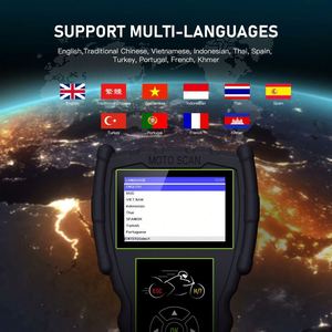 JDiag M100 PRO Motorcycle Scanner CO Idle Speed Adjustment <b>OBD2</b> Diagnostic Tool for BMW/KTM/Honda/Kawasaki/Suzuki/Yamaha - Product Image 6