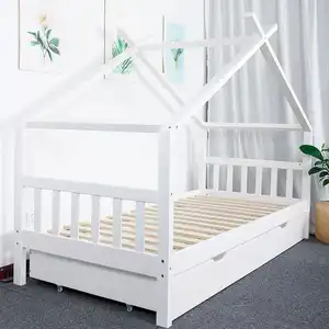 उच्च स्थायित्व आधुनिक फर्नीचर लकड़ी बच्चों बेड बिक्री के लिए तम्बू