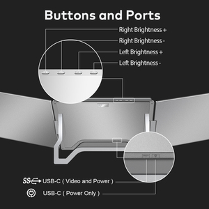 Extensor de Monitor Triple para Laptop S900 de 16 Pulgadas, Venta Directa de Fábrica, Pantalla IPS con Alimentación USB C para Uso en Múltiples Ventanas - Product Image 6
