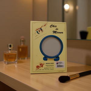 Chic De <b>Mirror</b> Double Sided Compact <b>Mirror</b> With Handle For Travel And Vanity Use 12Pcs Pack - Product Image 3