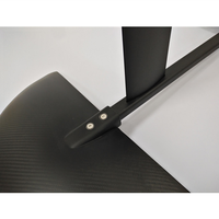 Aile en aluminium pour planche de surf, 1 pièce, en carbone de haute qualité, pour hydroptère