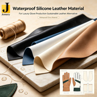 Jemery – Matériau en cuir silicone extensible, imperméable et respirant, pour la décoration automobile – Alternative durable au cuir