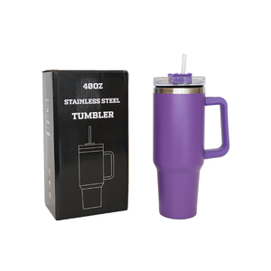 Vaso Térmico de Acero Inoxidable con Aislamiento al Vacío de 40oz, Chapado en Oro Espejo, Azul Bebé, Rojo, Verde, Envío desde Almacén en EE. UU. - Product Image 6