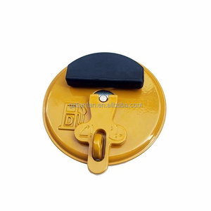 Bouchon de réservoir de carburant diesel d'excavatrice Couvercle de réservoir diesel d'excavatrice 7X7700 pour E320C E330D Bouchon de carburant verrouillable - Product Image 1